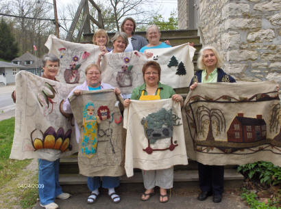 My Just Desserts, Rug Retreat, Rug Camp April 2009